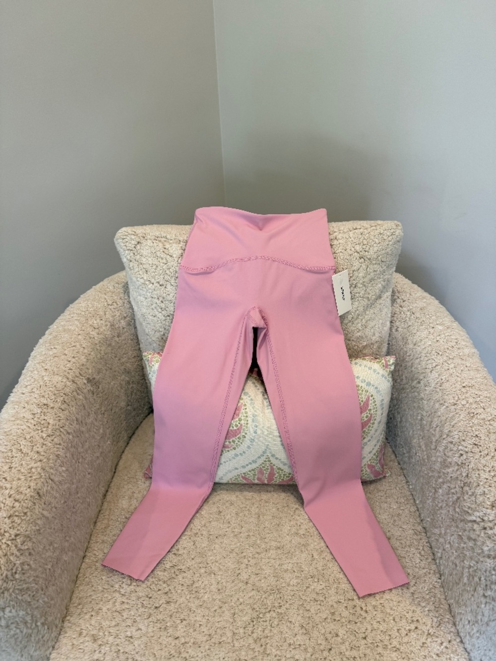 Pink Spanx leggings